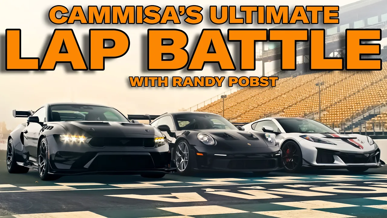 Corvette ZR1 vs Mustang GTD vs 911 GT3 RS: Record-Breaking Lap Battle —Cammisa’s Ultimate Lap Battle