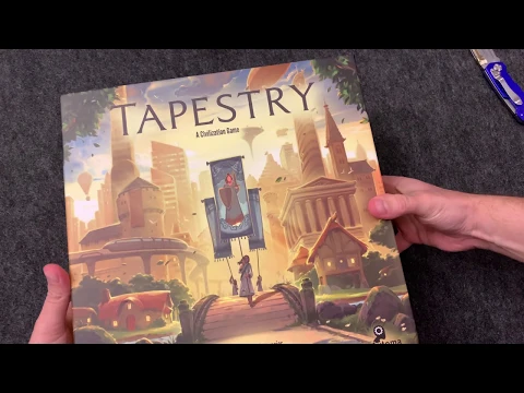 Tapestry - A Civilization Game - Board Game Unboxing - Stonemaier Games