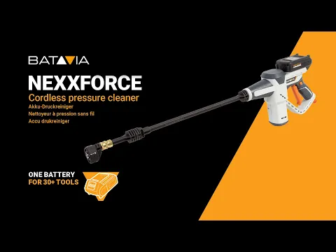 Video zu Batavia Nexxforce - 18V Li-Ion Akku-Druckreiniger