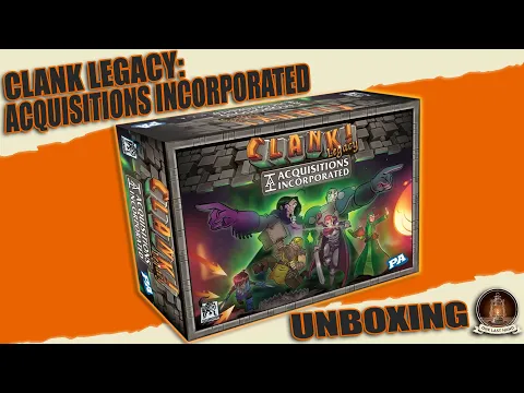 UNBOXING Clank! Legacy: Acquisitions Incorporated - What Secrets Lie Within?