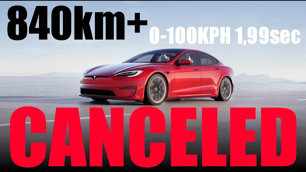 The REAL Reason The Tesla Model S Plaid+ Was Canceled! Are Tesla Loosing Their Advantage?