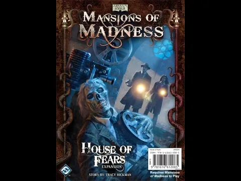 Unboxing Mansion of Madness 1st Edition Expansion - House of Fears