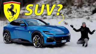 Ferrari Purosangue REVIEW - the 4-door V12 SUV? 😮