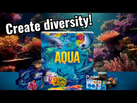 How to play board game AQUA