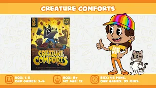 The Cardboard Kid - 322: Creature Comforts