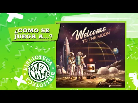 Como se Juega a Welcome to the Moon en castellano (Juego de Mesa Flip & Write) General + 1 y 2