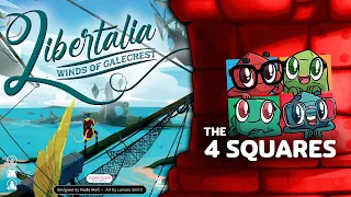 The 4 Squares Review - Libertalia: Winds of Galecrest