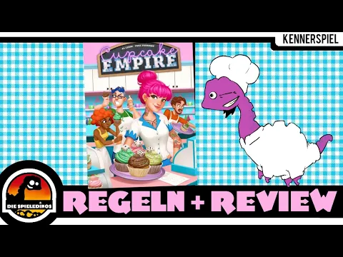 Cupcake Empire Brettspiel Regeln und Rezension