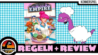 Cupcake Empire Brettspiel Regeln und Rezension