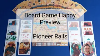 Pioneer Rails Preview by Board Game Happy