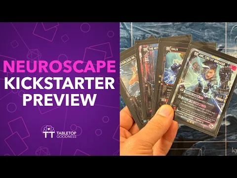 Neuroscape TCG: The Cyberpunk Card Game We’ve Been Waiting For!