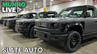 Inside Slate Auto’s EV Facility | Tour with CEO & Lead Engineer