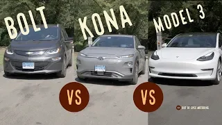 Comparison | Bolt vs Kona vs Model 3