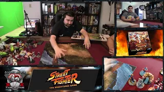Angry Joe unboxes Street Fighter Minatures the Games