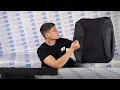 Видео Обивка сидений (не чехлы) экокожа с алькантарой, горизонтальной отстрочкой (Линии) для ВАЗ 2111, 2112