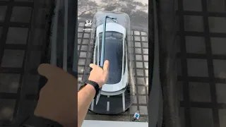 Can't believe I let Nate drop heavy objects on my Tesla...😭 #tesla #cars #test