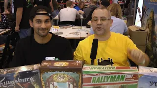 Yokohama, Rallyman: Dirt, Bruxelles 1893: Belle Époque & Kingsburg (Elznir Games) / Essen 2024