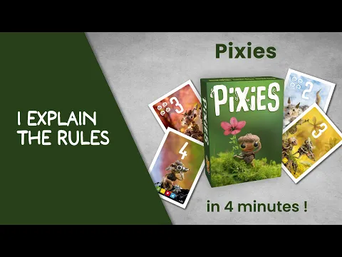 I explain the rules of PIXIES in less than 4 minutes!