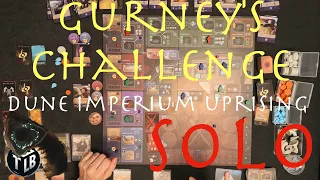 Can Gurney Lead House Atreides to Victory? Dune Imperium Uprising Solo Playthrough