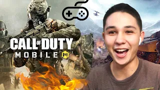 🔥My FIRST Call Of Duty: Mobile GAMEPLAY was CRAZY!! 😱 (Like for a series 👍🏼)