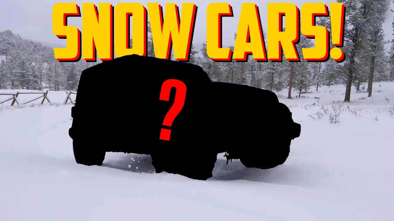These Cars Are Great In The Snow... But They're NOT The Ones You're Thinking Of!