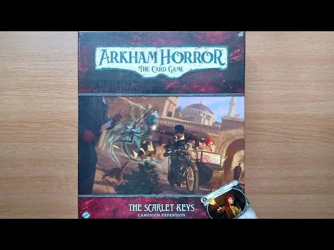 Scarlet Keys Campaign Expansion Comprehensive Unboxing SPOILER FREE Arkham Horror The Card Game