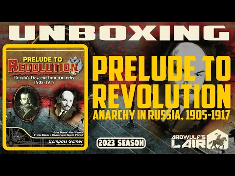 Unboxing | Prelude to Revolution (Compass Games 2023)