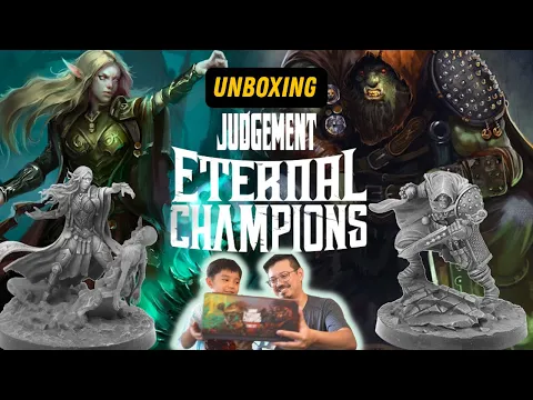 Unboxing Judgement: Eternal Champion - Components are so nice!