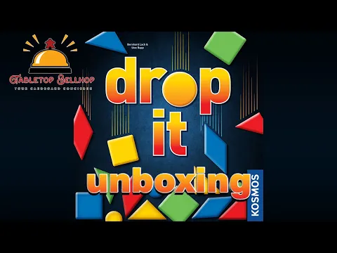 Drop It Unboxing, Check out the awesome looking components in this physics based game from Kosmos