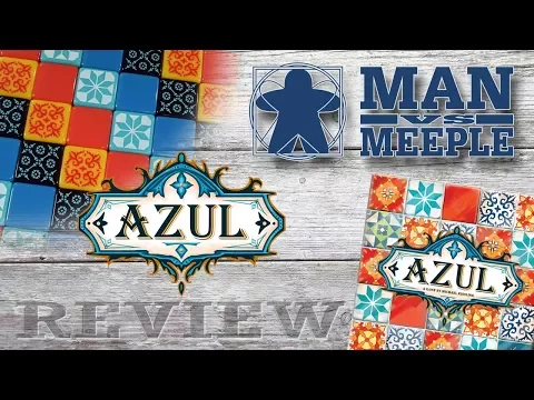 Azul (Plan B Games) Review by Man Vs Meeple