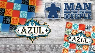Azul (Plan B Games) Review by Man Vs Meeple