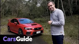 Subaru WRX STI spec.R 2018 review: road test video