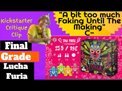 Lucha Furia - Final Grade - Kickstarter Critique Clip