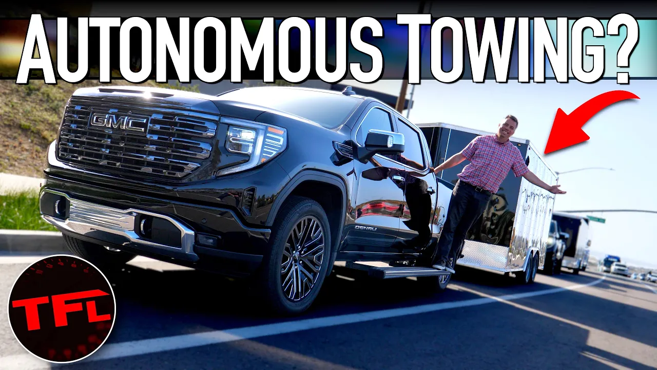 No Seriously, Hands Free Towing: I Try Super Cruise Towing a Giant Trailer!