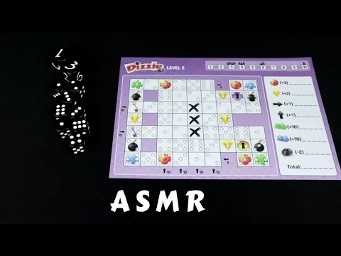 ASMR DIZZLE level 2- Board Game Playthrough (Whispering)