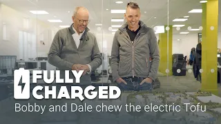 Bobby and Dale chew the electric Tofu