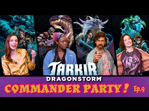 We Play the Tarkir: Dragonstorm Precons with Alt Rules! | Commander Party #9 | MTG EDH Gameplay