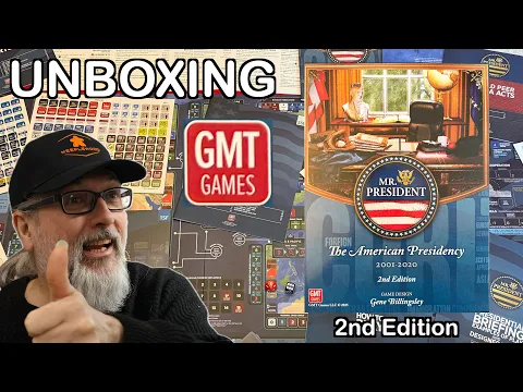 Unboxing Mr President The American Presidency 2001-2020 | 2nd Edition | Gene Billingsley | GMT Games