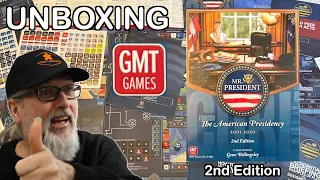 Unboxing Mr President The American Presidency 2001-2020 | 2nd Edition | Gene Billingsley | GMT Games