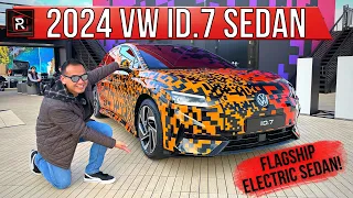 The 2024 Volkswagen ID.7 Is A Premium Electric Flagship Sedan