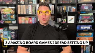 Top 3 AMAZING Board Games That Are a NIGHTMARE to Set Up!