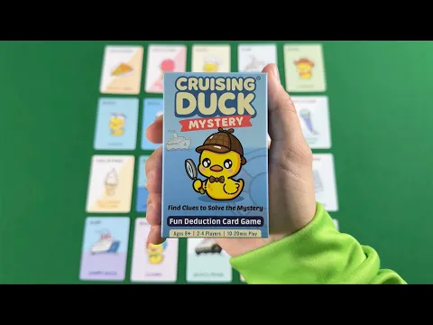 How to Play Cruising Duck Mystery - Family Deduction Card Game - Rules