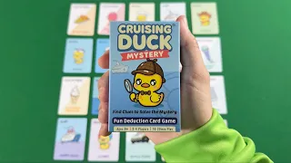 How to Play Cruising Duck Mystery - Family Deduction Card Game - Rules