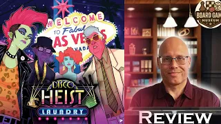 Disco Heist Laundry Board Game Review (Rock Star Games 2026)