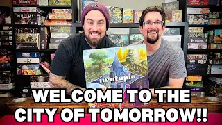 Neotopia Board Game Review - First Impression - Kickstarter - Arcane Wonders