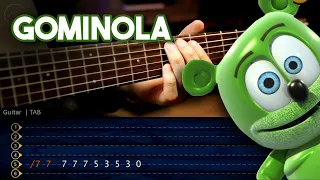 Osito Gominola - Gummibär | Guitar TAB Tutorial Cover Chirstianvib | The Gummy Bear Meme