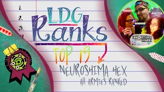 LDG Ranks (Lizzy Ranks): All Neuroshima Hex! Armies