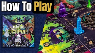 Disney Villainous Unstoppable! | How to Play | Learn to Play in 6 Minutes!