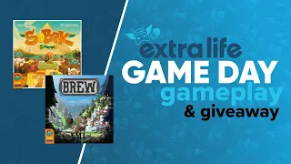 Extra Life Game Day Dulce Gameplay & Giveaways | Pandasaurus Games