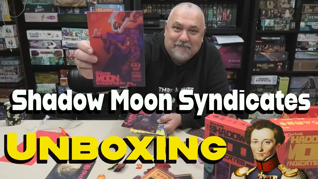 Shadow Moon Syndicates unboxing and designer notes